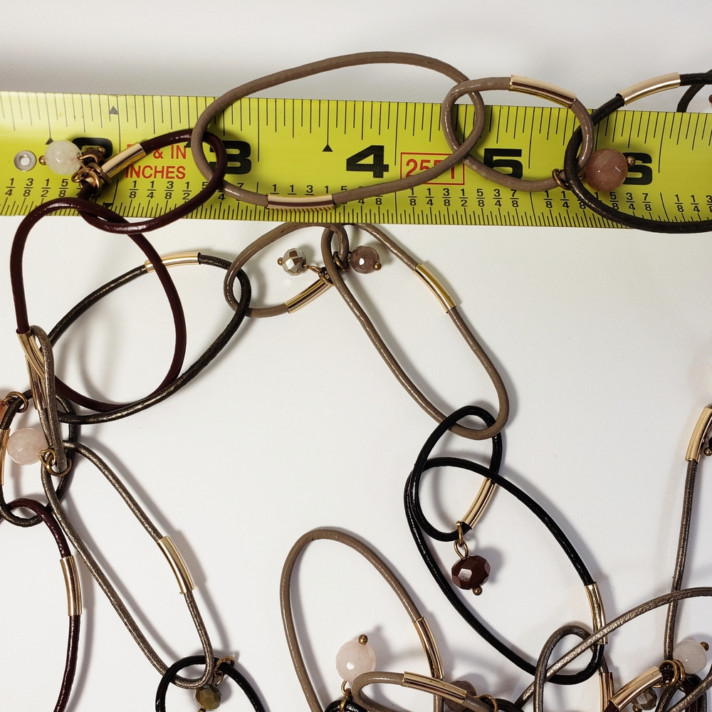 43" Multi-Color Chain Necklace - Picture 6 of 6